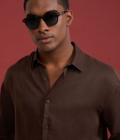 Camisa Relaxed en Cambraia de Lino Puro 4