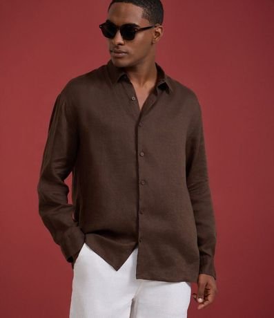 Camisa Relaxed en Cambraia de Lino Puro 5