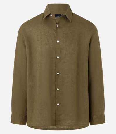Camisa Relaxed en Cambraia de Lino Puro 4