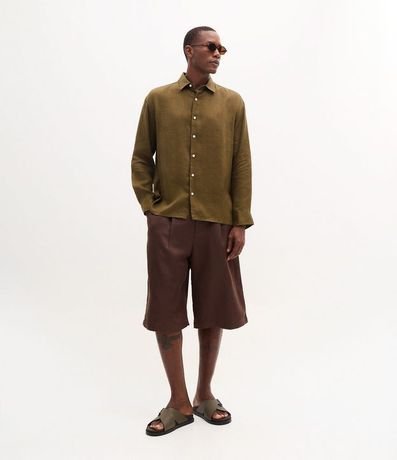 Camisa Relaxed en Cambraia de Lino Puro 2