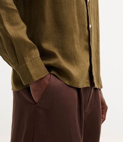 Camisa Relaxed en Cambraia de Lino Puro 3