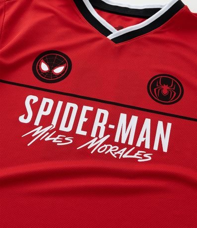 Remera Deportiva Infantil con Estampa Hombre- Araña - Talle 5 a 14 años 4