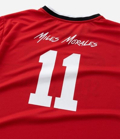 Remera Deportiva Infantil con Estampa Hombre- Araña - Talle 5 a 14 años 6