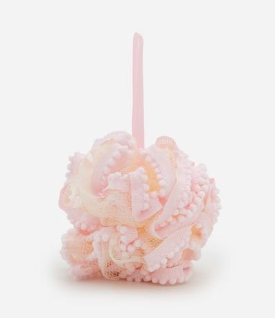 Kit Toalla Turbante + Esponja de Baño Rosa Alchemia 6