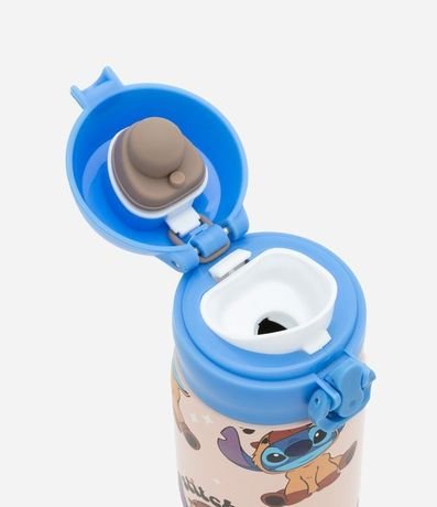 Botella Térmica con Tapa de Botón Estampa de Stitch de Carpincho 2