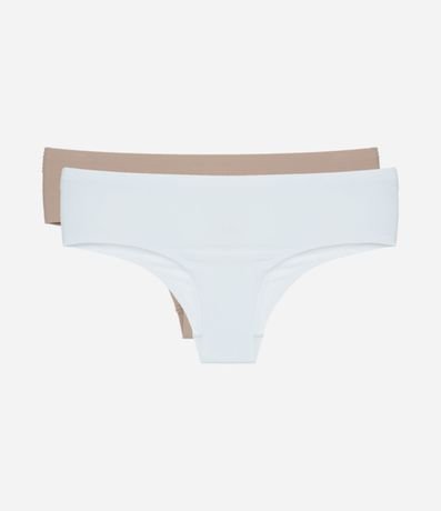 Kit 03 Bombachas Bikini en Microfibra