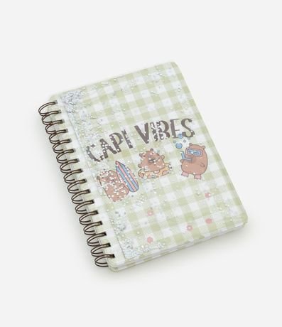 Cuaderno con Espiral y Estampa de Carpincho