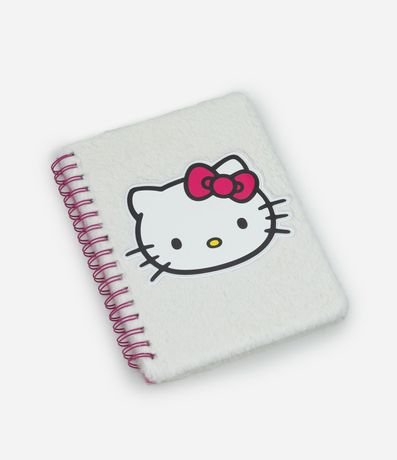Cuaderno con Capa Felpuda y Estampa de Hello Kitty 1