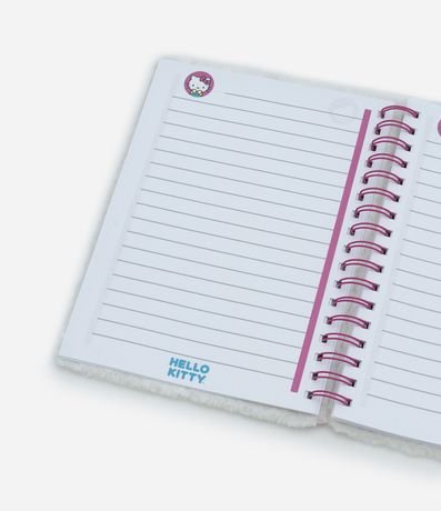 Cuaderno con Capa Felpuda y Estampa de Hello Kitty 3
