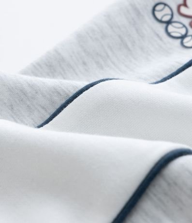 Pantalón Infantil College con Raya Lateral - Talle 1 a 6 años 4