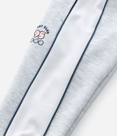 Pantalón Infantil College con Raya Lateral - Talle 1 a 6 años 8