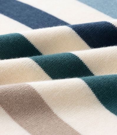 Saco Infantil en Punto con Rayas Largas Coloridas – Talle 1 a 5/6 años 3