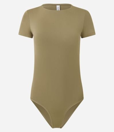 Body Básico en Poliamida con Mangas Cortas 5