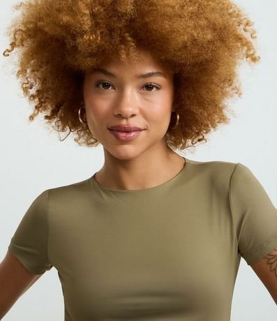 Body Básico en Poliamida con Mangas Cortas 4