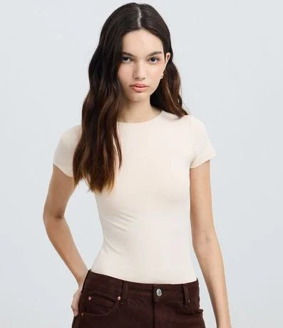 Body Básico en Poliamida con Mangas Cortas 2