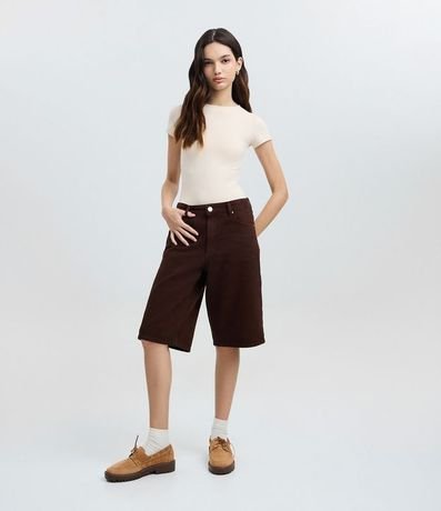 Body Básico en Poliamida con Mangas Cortas 3