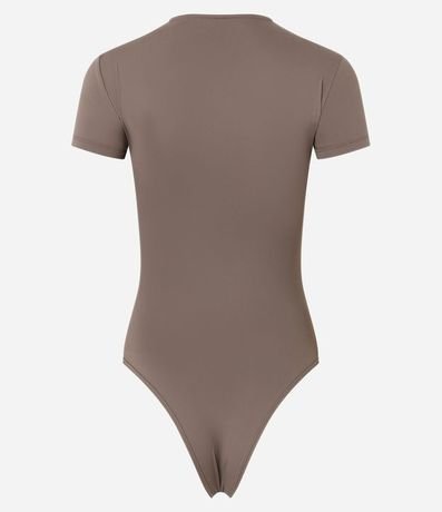 Body Básico en Poliamida con Mangas Cortas 2