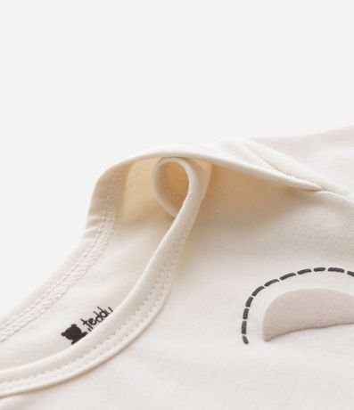 Body Infantil con Estampado de Oso - Talle 0 a 18 Meses 4