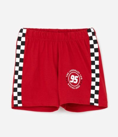 Pijama Infantil Corto con Estampa Cars  - Talle 2 a 6 años 4