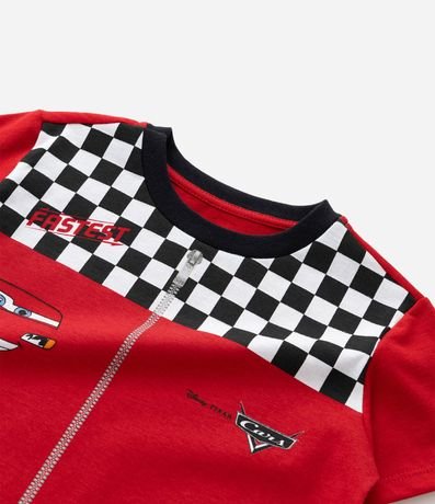 Pijama Infantil Corto con Estampa Cars  - Talle 2 a 6 años 6