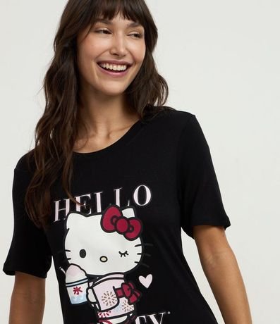 Camisón en Viscolycra con Estampa Hello Kitty