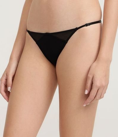 Bombacha Colaless Hilo en Tule con Leve Transparencia 2