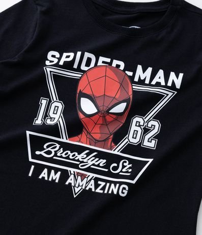 Remera Infantil con Estampa y Lettering  Spider Man - Talle 4 a 12 años 4