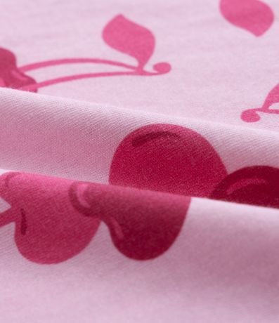 Camisón Infantil con Estampa de Cerezas - Talle 5 a 14 años 3