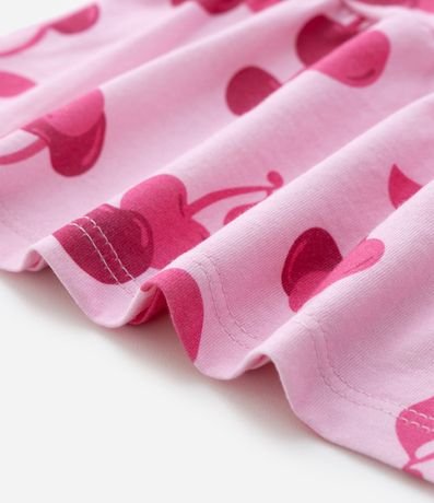Camisón Infantil con Estampa de Cerezas - Talle 5 a 14 años 5