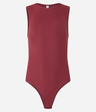 Body Básico en Rib con Cuello Halter 6