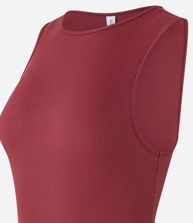 Body Básico en Rib con Cuello Halter 7
