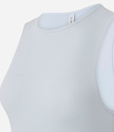 Body Básico en Rib con Cuello Halter 5