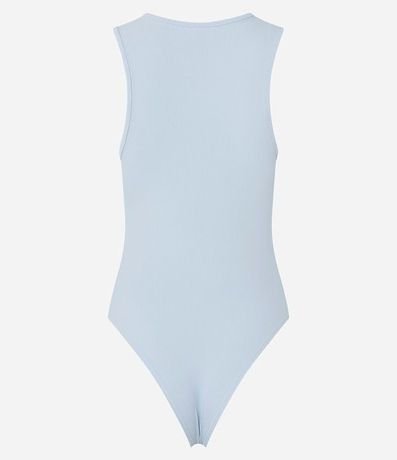 Body Básico en Rib con Cuello Halter 6
