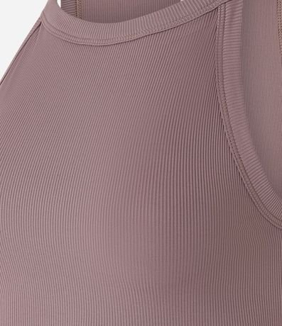 Blusa en Rib con Cuello Halter 7