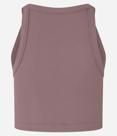 Blusa en Rib con Cuello Halter 8