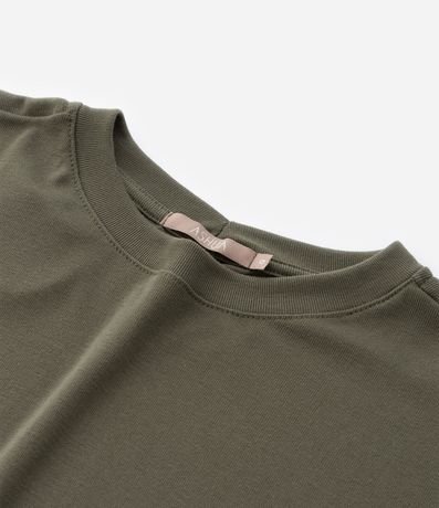 Blusa en Rib sin Sisa con Cuello Redondo Curve & Plus Size 5