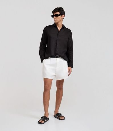 Camisa Relaxed en Cambraia de Lino Puro 3