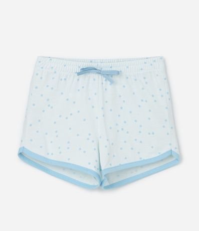 Pijama Corto Infantil con Estampa de Lunares y Carpincho - Talle 2 a 6 años 4