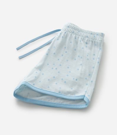 Pijama Corto Infantil con Estampa de Lunares y Carpincho - Talle 2 a 6 años 7
