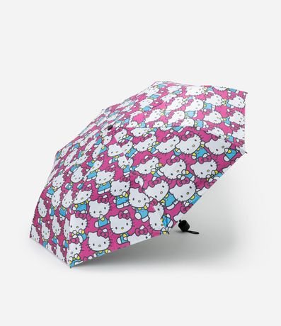 Sombrilla con Capa y Estampado de Hello Kitty 1