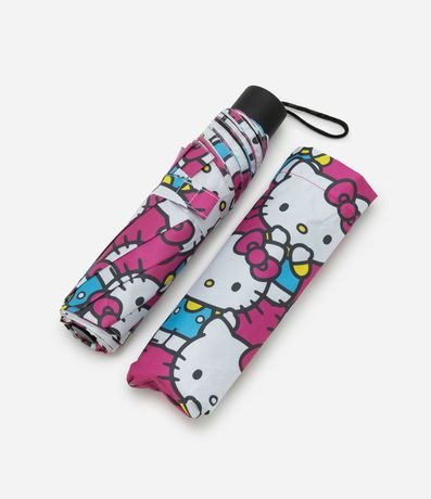 Sombrilla con Capa y Estampado de Hello Kitty 3
