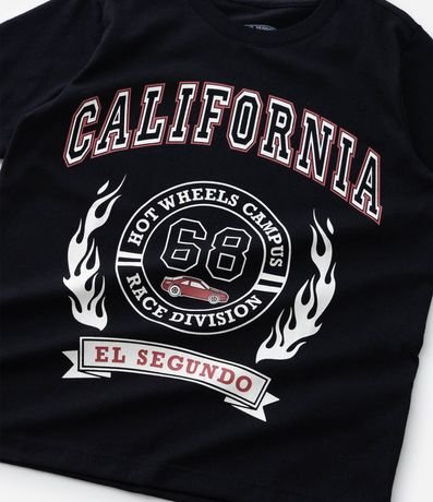 Remera Infantil con Estampa California 68 Hot Wheels - Talle 4 a 10 años 4