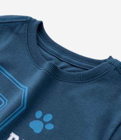 Remera Manga Corta Media Malla College Chase Paw Patrol 4