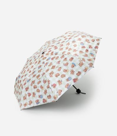 Sombrilla con Estampa de Carpincho