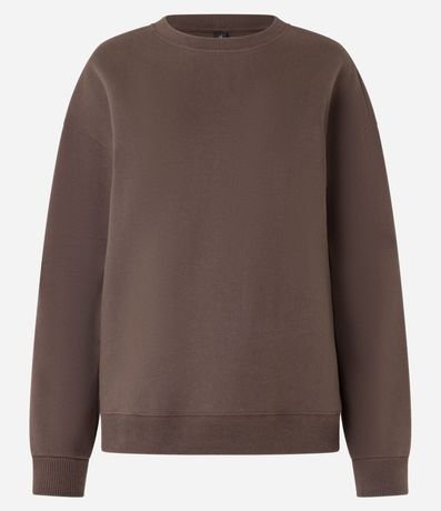 Saco Cerrado Oversized en Algodón con Felpa 4