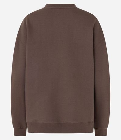 Saco Cerrado Oversized en Algodón con Felpa 5