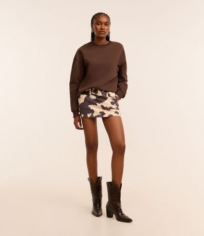 Saco Cerrado Oversized en Algodón con Felpa 2