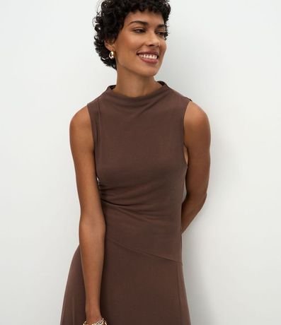 Vestido New Midi con Cintura Asimétrica 3