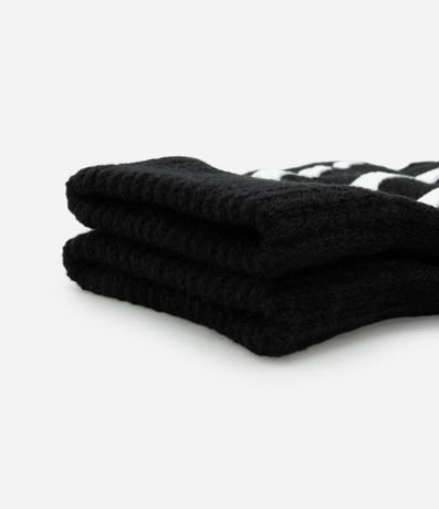 Guante Infantil en Punto Leve con Estampa de Esqueleto – Talle P al G 3