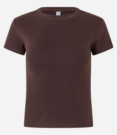 Blusa Básica Justa y Alargada en Rib 6